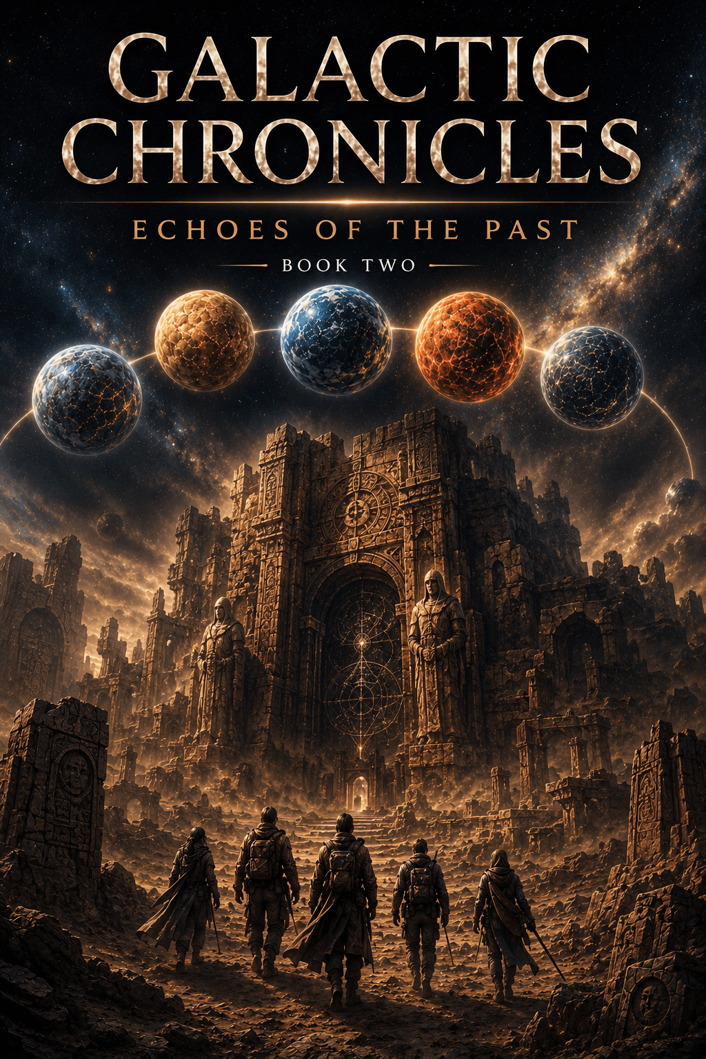 Galactic Chronicles: Echoes of the Past — cover